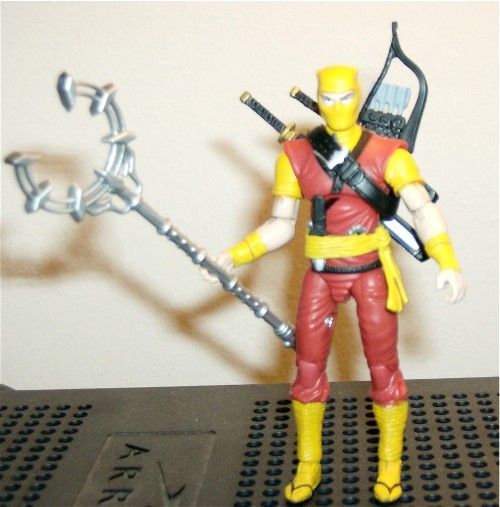 red ninja figure