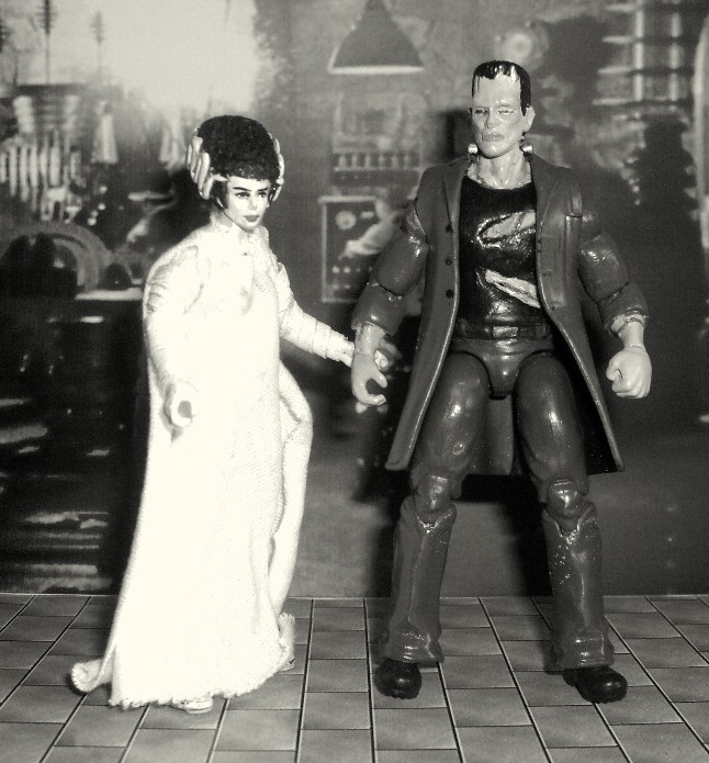 bride of frankenstein figure