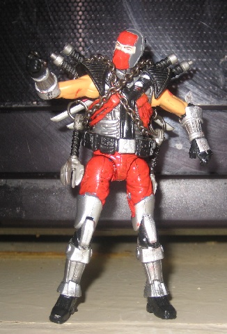 red ninja figure