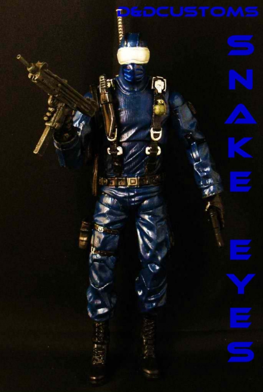 snake eyes blue gi joe