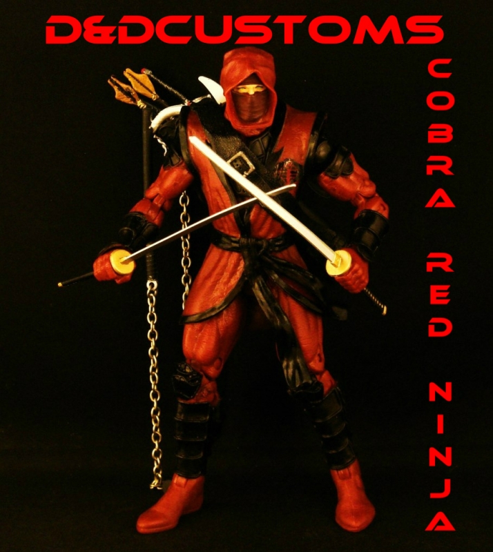 red ninja figure