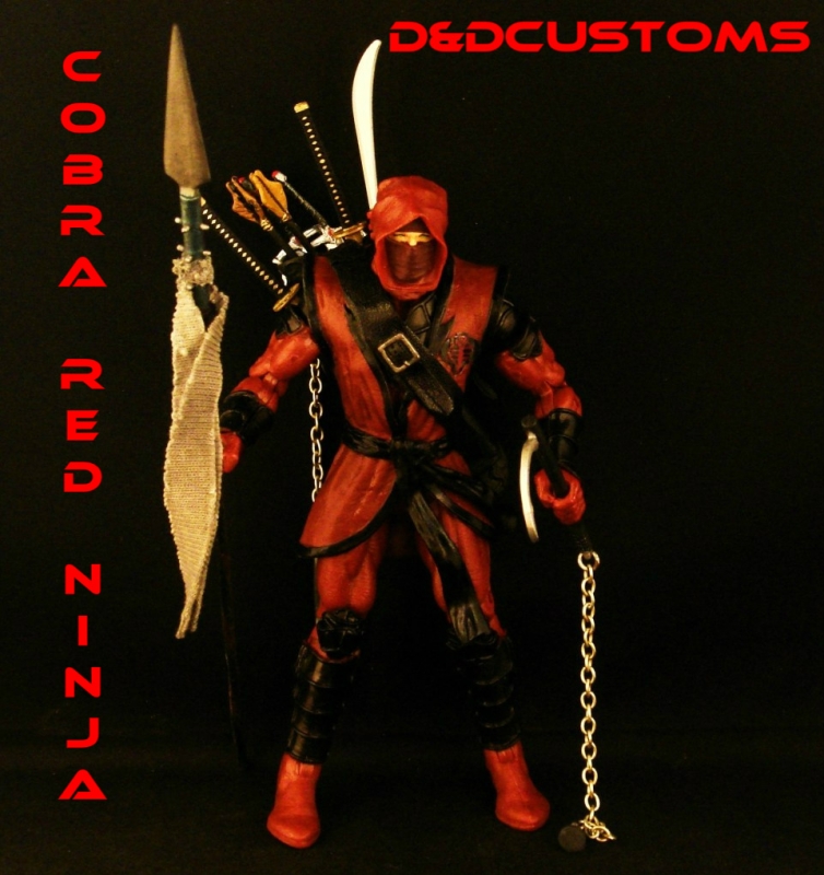 red ninja figure