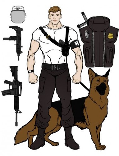 Precinct, Military Police & K9.JPG